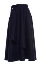 Martin Grant Wrap Midi Skirt