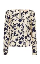 Brock Collection Floral-jacquard Top