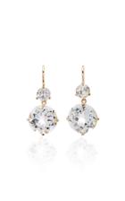 Moda Operandi Jane Taylor Twinkle Twinkle Large Double Drop Earrings With White Topa