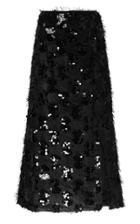 Macgraw Nocturnal Sequined Midi Skirt