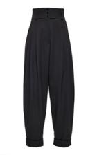 Moda Operandi Dolce & Gabbana Pleated Straight-leg Cady Pants