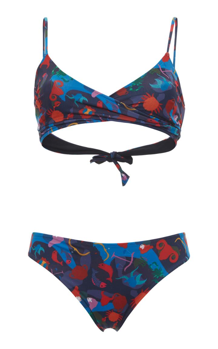 Missoni Mare Wrap Print Bikini Set