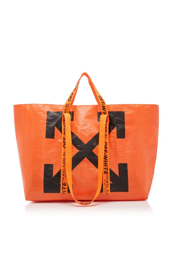Off-white C/o Virgil Abloh New Commercial Orange Tote
