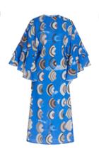 Huishan Zhang Ele Capelet Cady Midi Dress