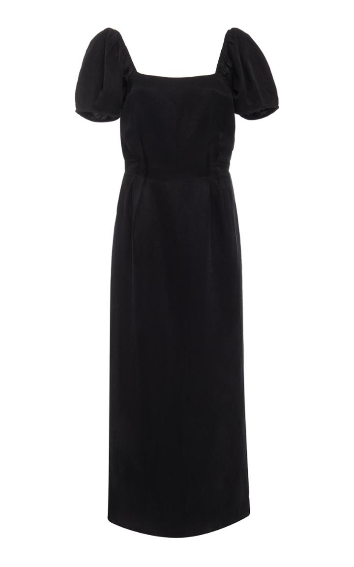 Sir Inez Linen Midi Dress