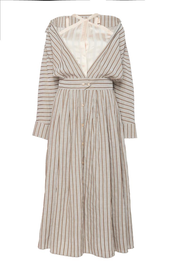 Palmer/harding Palmer//harding Victor Linen-blend Dress