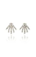Moda Operandi Oscar De La Renta Crystal Firework Stud Earrings