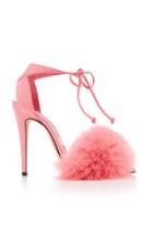 Brian Atwood Melly Fur Sandal