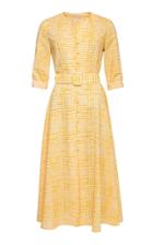 Lilli Jahilo Elsa Printed Cotton Dress With Belt