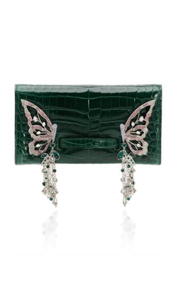 Ming Ray Josephine Clutch In Crocodile