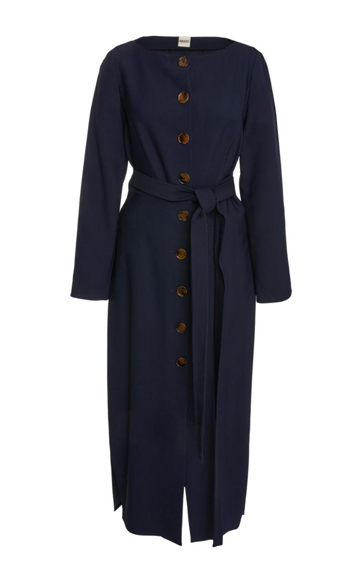 Khaite Christina Long Sleeve Dress
