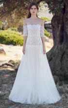 Moda Operandi Costarellos Daphne Lace Gown