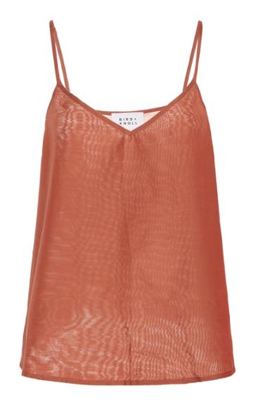 Bird & Knoll Lila Cotton Silk Cami Top