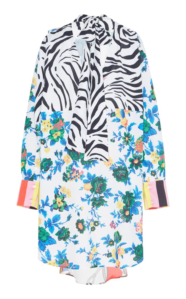 Msgm Shift Print Dress