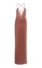 Moda Operandi Galvan Chainmail Crepe De Chine Dress