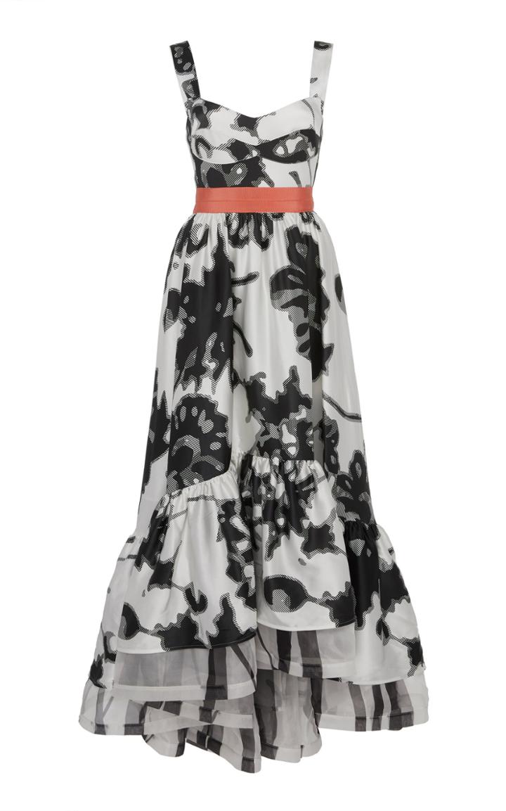 Silvia Tcherassi Patterned Elvira Midi Dress