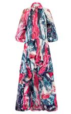 aje caladium embellished gown