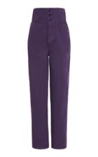 Roseanna Wino High Rise Cotton Trousers