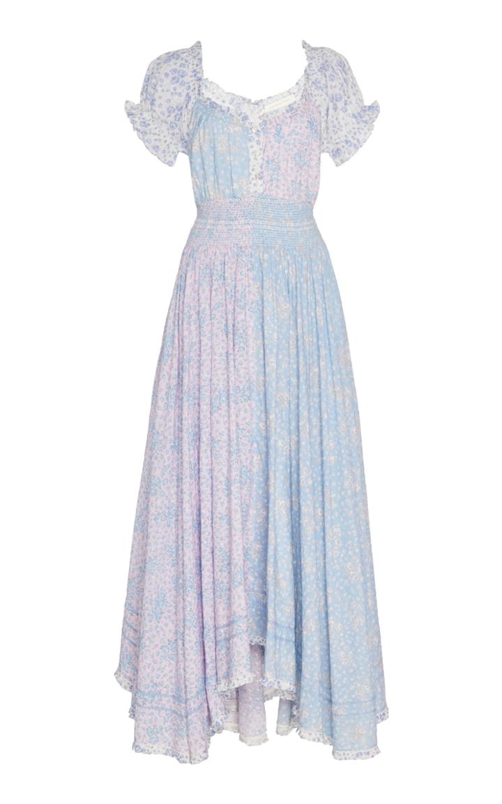 Moda Operandi Loveshackfancy Ren Cotton Print Dress Size: P