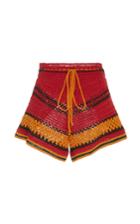 Spencer Vladimir Tulum Striped Crochet Short