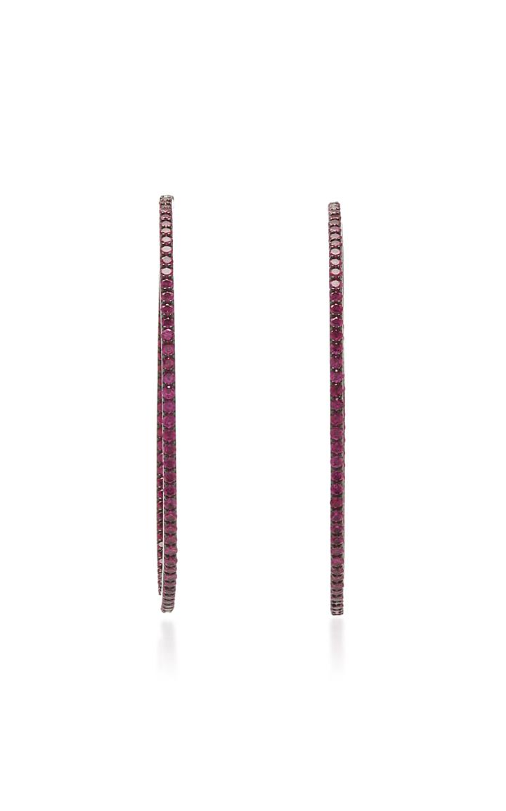 Lynn Ban Medium Thick Hoops