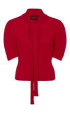 Giambattista Valli Ribbed-knit Top
