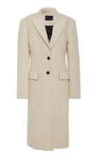 Proenza Schouler Long Belted Cotton Coat