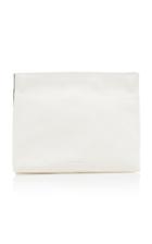 Jil Sander Two-tone Leather Clutch