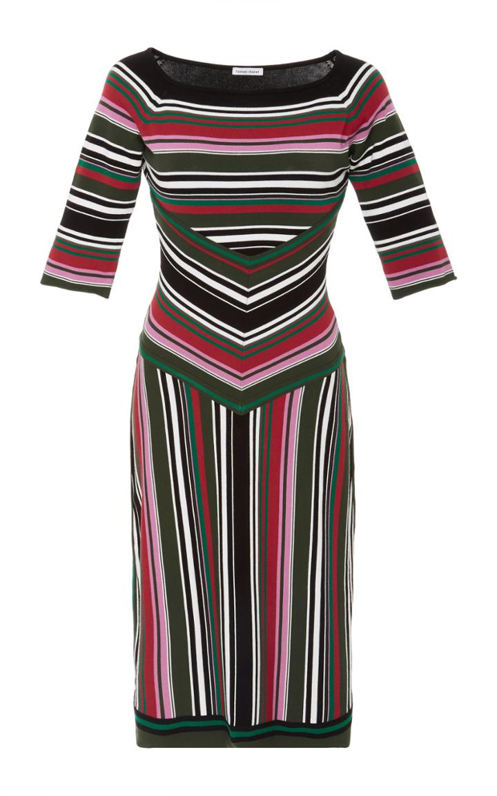 Tomas Maier Stripe Sheath Dress