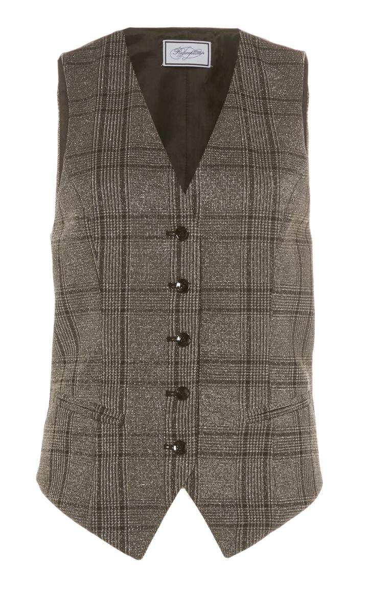 Moda Operandi Redemption Plaid Gilet