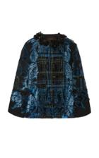 Biyan Chroma Plaid Embellished Jacket