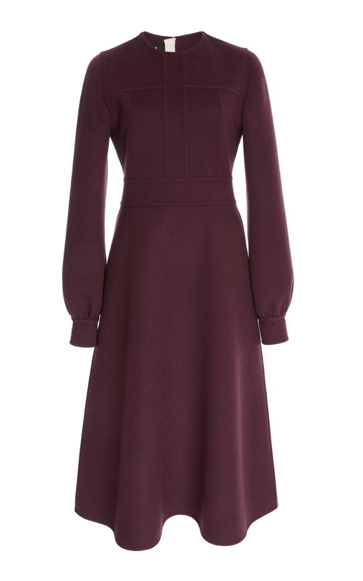 Rochas Poof Sleeve Dress