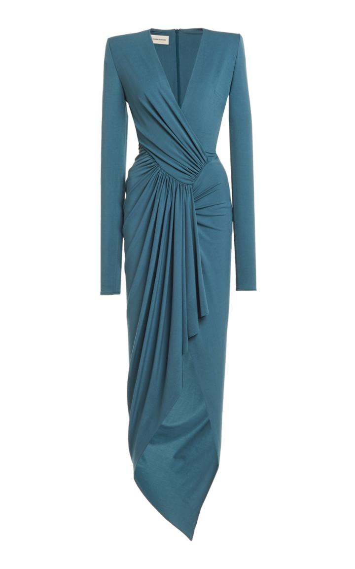 Moda Operandi Alexandre Vauthier Stretch Jersey High-slit Gown