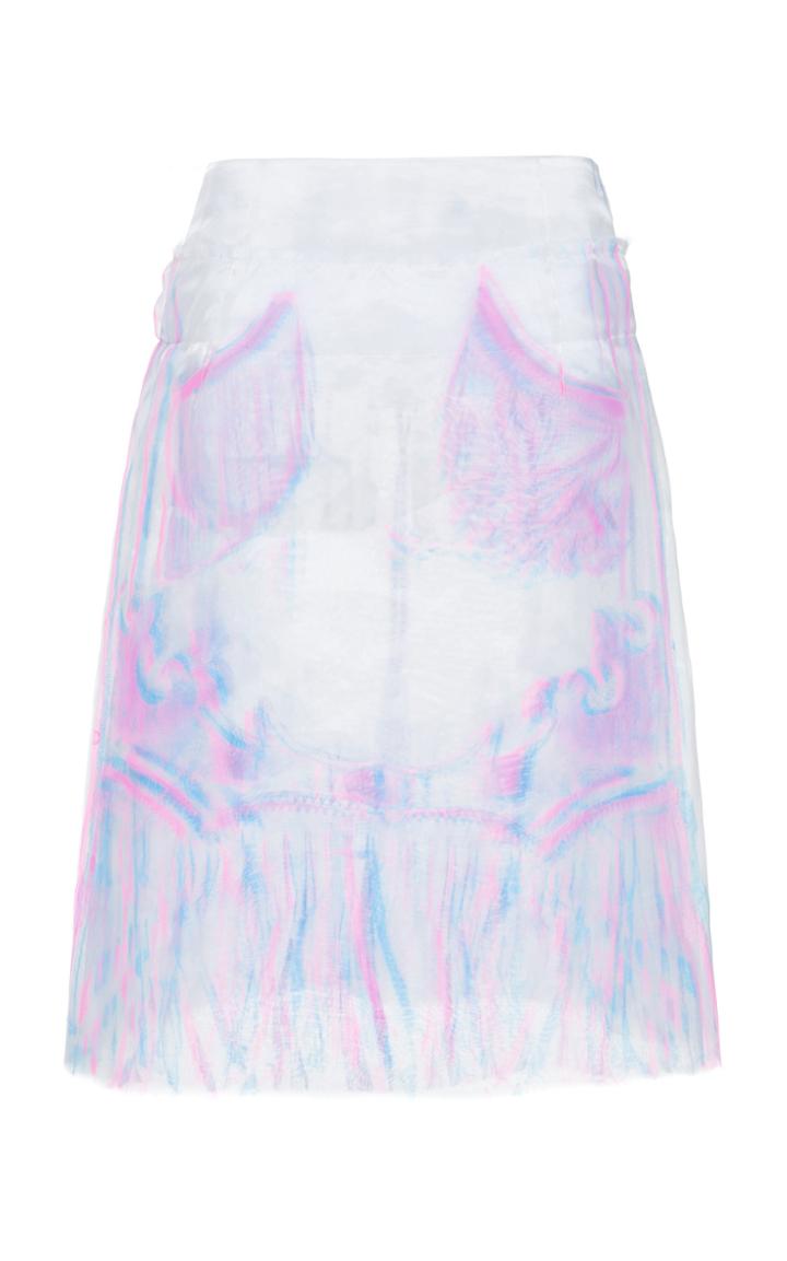 Maison Margiela Rodeo Crayon Printed Skirt