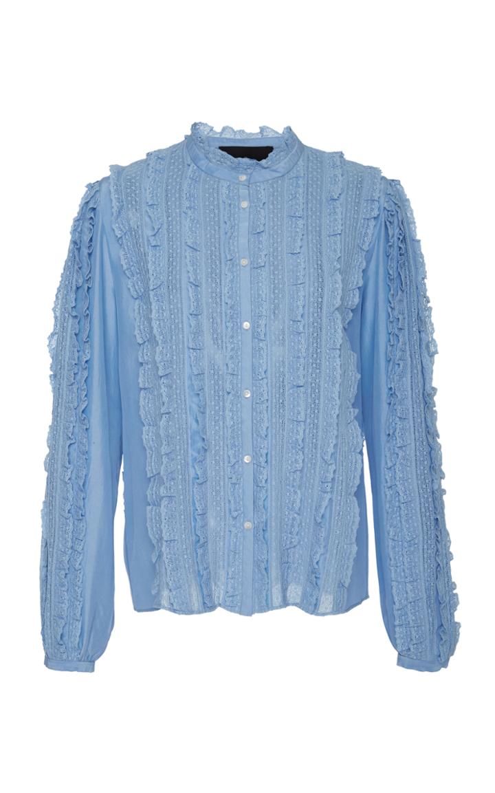 Needle & Thread Ruffle Long Sleeve Blouse