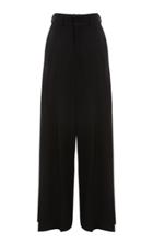 Moda Operandi Jw Anderson Pleated Wool-blend Wide-leg Pants