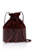 Hunting Season Large Lola Bag In Lizard And Suede