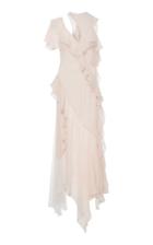 Jonathan Simkhai Delicate Silk Lace Cutout Dress
