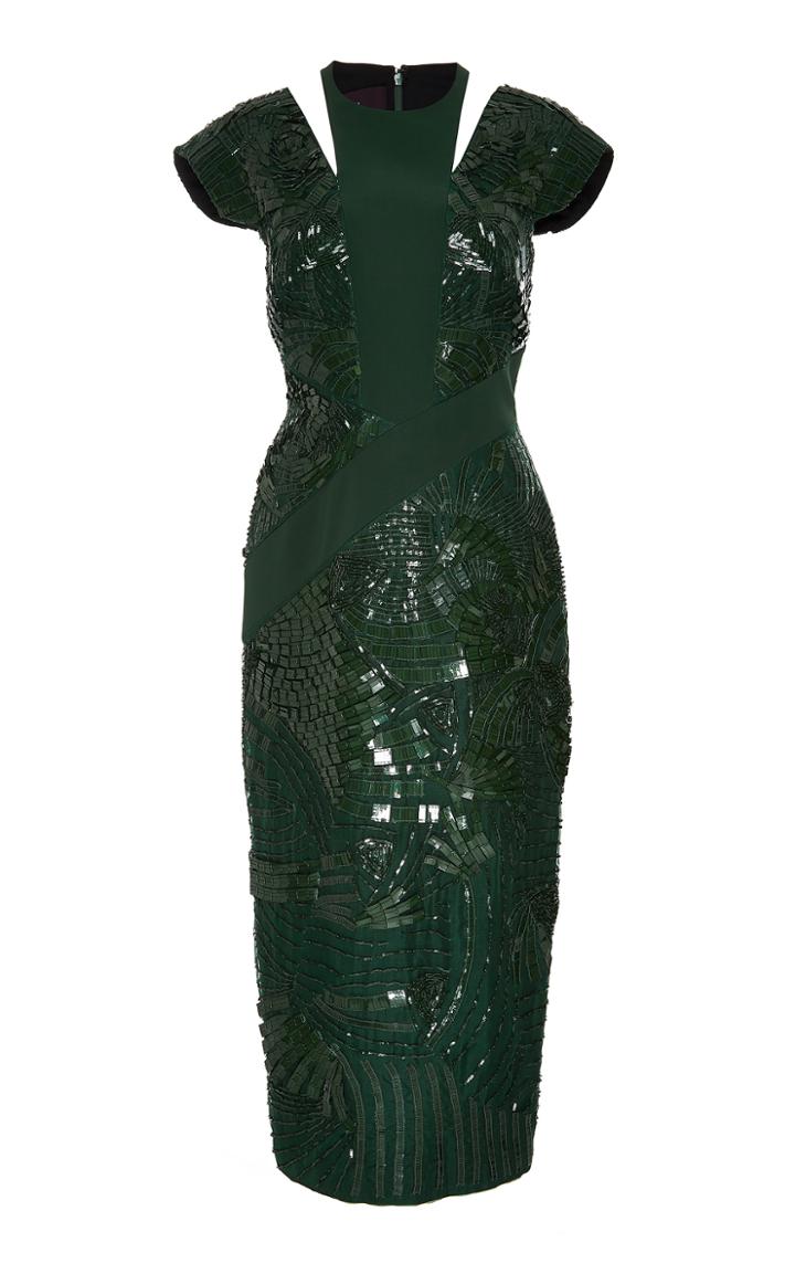 Bibhu Mohapatra Cut Out Detail Cocktail Dress