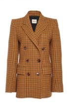 Khaite Darla Checked Tweed-wool Blazer