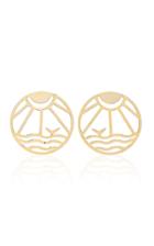 Sandra Mansour Grand Bleu Earrings