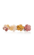 Timeless Pearly Floral Mother-of-pearl Hair Barette