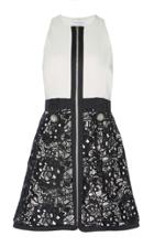 Zuhair Murad Sleeveless Macram Mini Dress