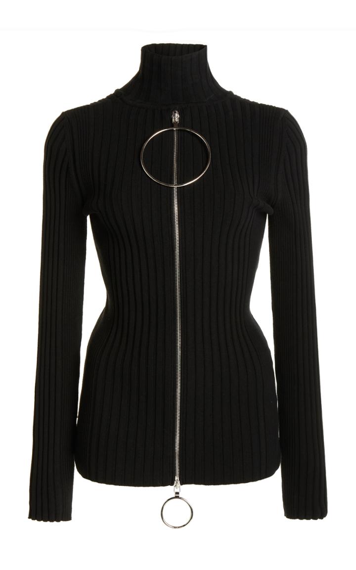 Moda Operandi Paco Rabanne Kinetic Ribbed Knit Top