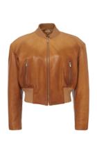 Miu Miu Oversized Leather Jacket