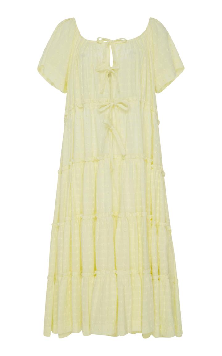Innika Choo Peasant Cotton Dress