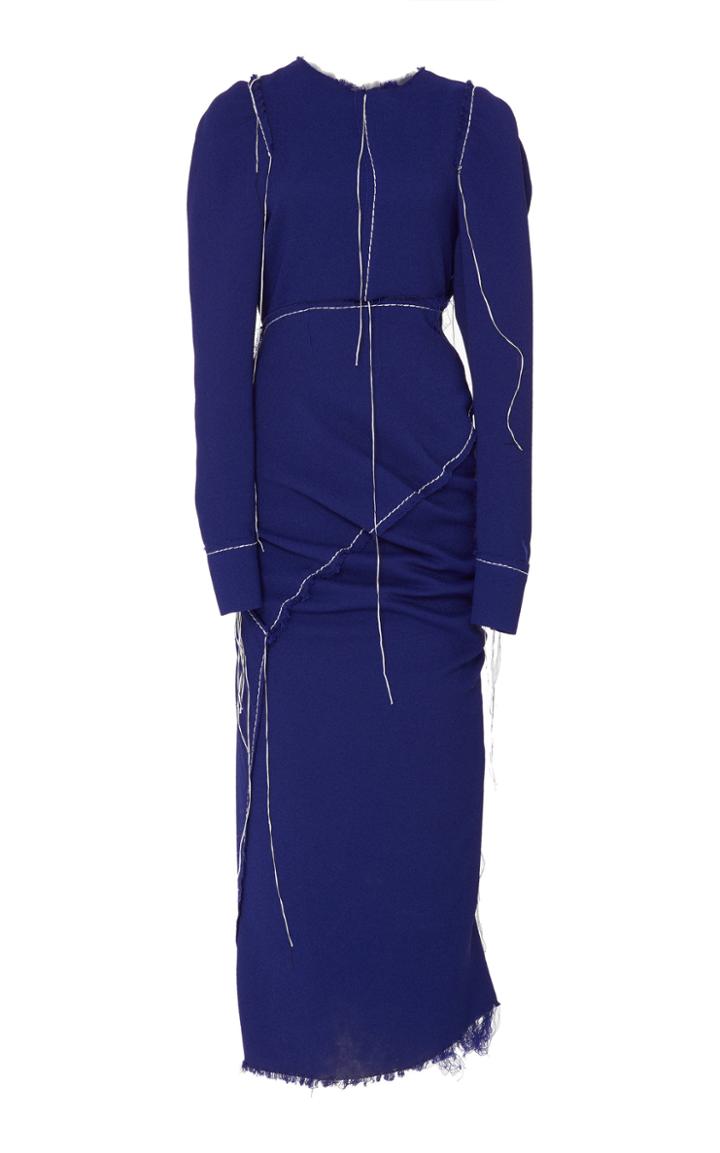 Marni Double Sable Long Sleeve Dress