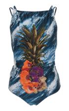 Agua De Coco Embroidered One-piece Swimsuit
