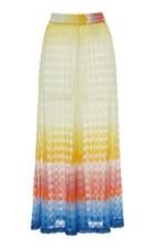Missoni Mare Crochet Knit Midi Skirt