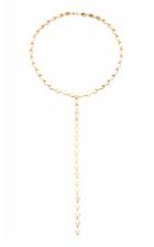 Melissa Kaye Chloe 18k Gold Lariat Necklace